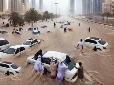 Məkkə və Mədinəni su basdı - VİDEO