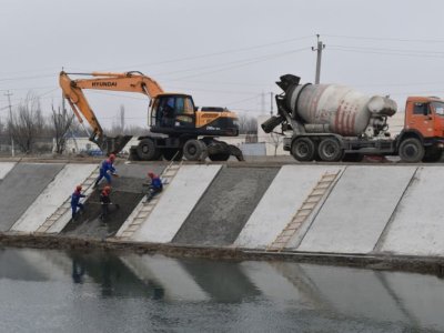 Qarabağ suvarma kanalı yenidən qurulur