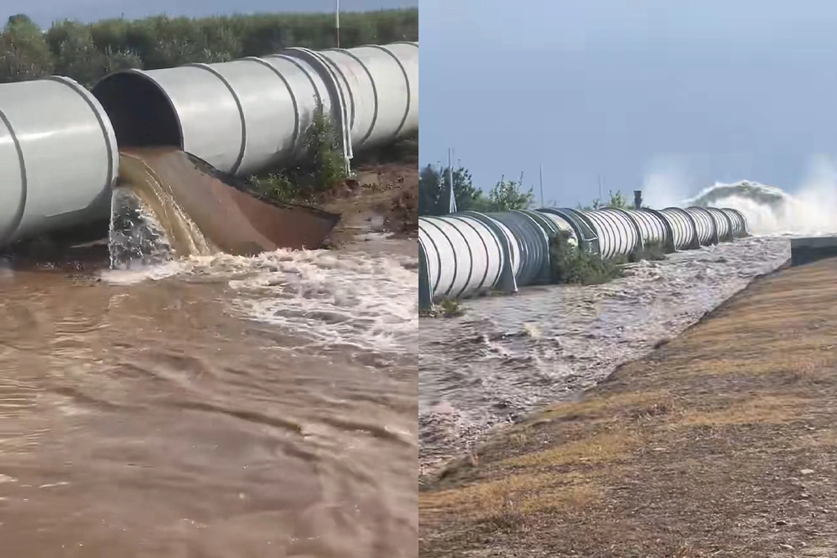 Şəmkirdə su borusu partladı