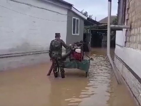 Subasmaya məruz qalanrayonda son vəziyyət AÇIQLANDI