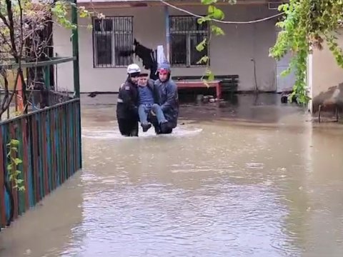 Subaşmış ərazilərdən 31 nəfər təxliyə edilib - VİDEO