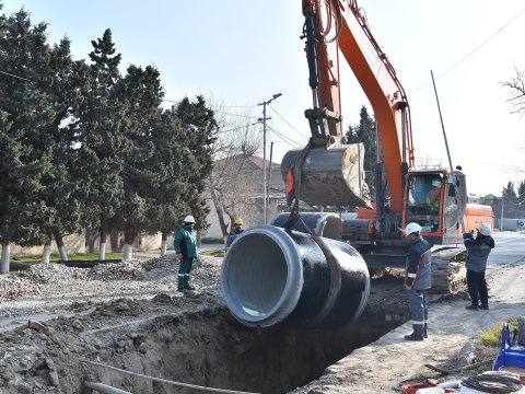 Sumqayıtda su təchizatına dair yeni layihə - VİDEO