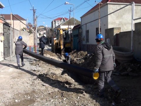 Suraxanıda su təchizatının vəziyyəti - Real mənzərə