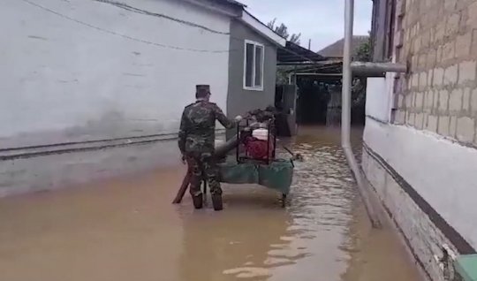 Subasmaya məruz qalanrayonda son vəziyyət AÇIQLANDI