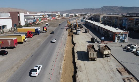 Lökbatanda 23 kilometrlik kollektor və sutəmizləyici qurğu tikilir - VİDEO