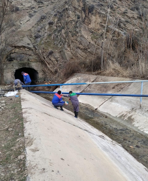 Naxçıvanın kəndlərində içməli su təminatı yaxşılaşdırılır