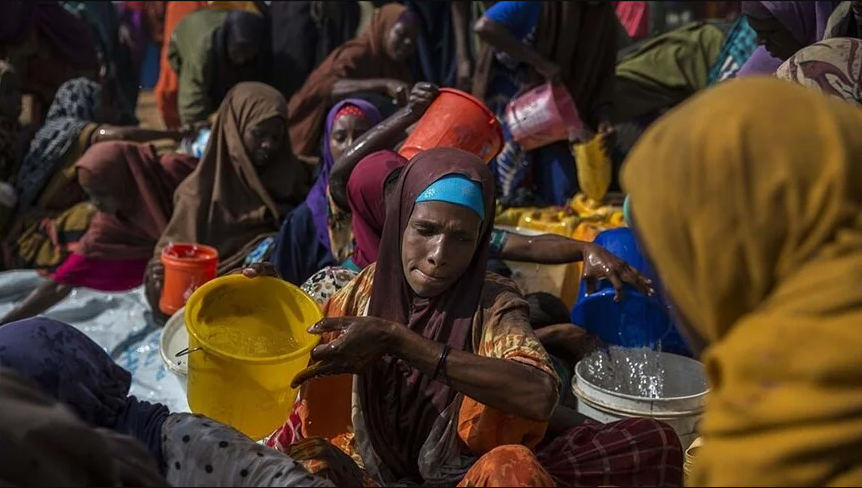 Afrikanın cənubunda aclıq və susuzluq hökm sürür