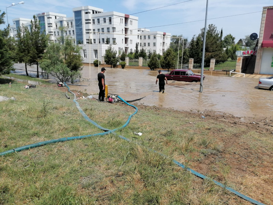 Mingeçevir və Yevlaxda bəzi əraziləri SU BASDI