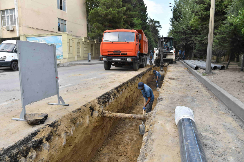 Bakıda 32 ünvanda içməli və tullantı su xətləri YENİLƏNƏCƏK