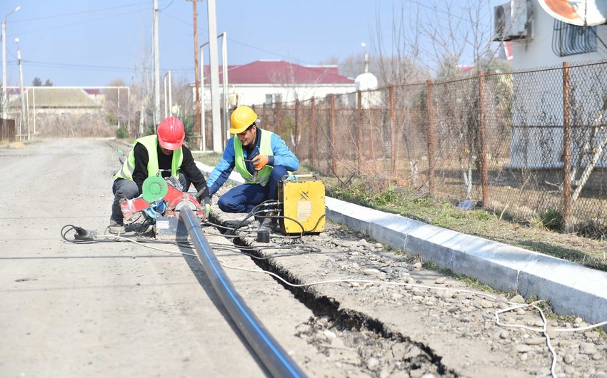 10 kənddə su təchizatı və kanalizasiya sistemləri YARADILIR