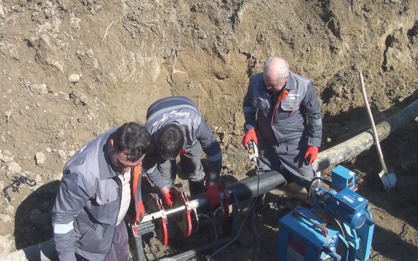 Siyəzəndə içməli su təchizatı infrastrukturu YENİLƏNİR