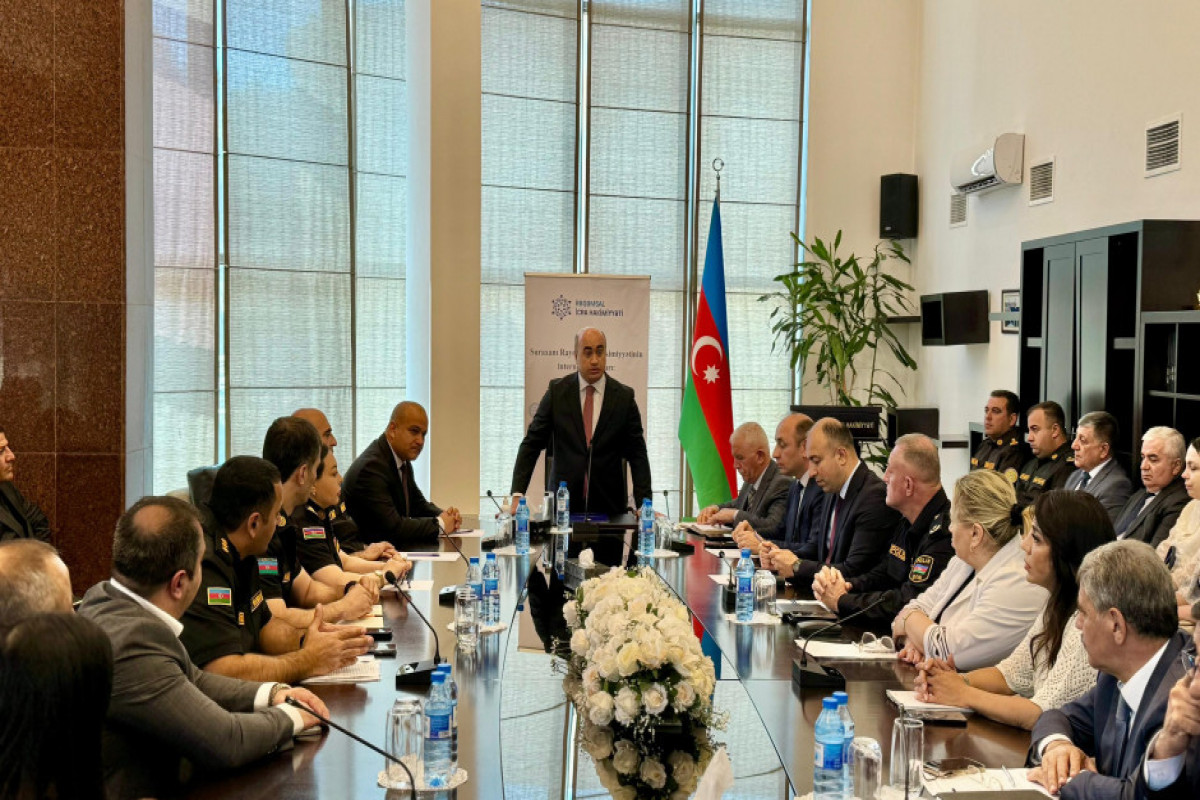 Su hövzələrində təhlükəsizliklə bağlı müşavirələr keçirildi
