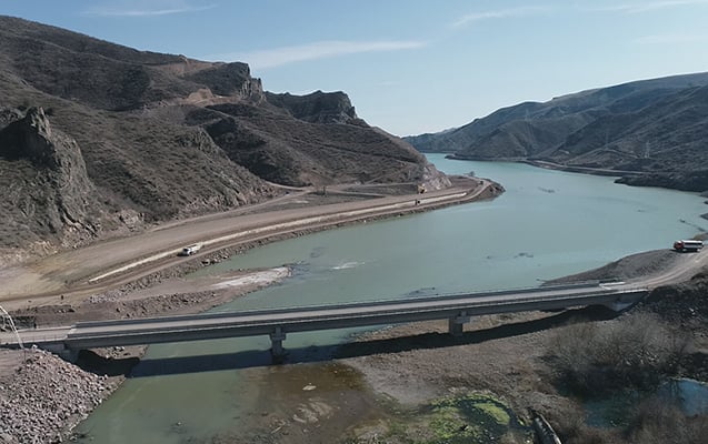 Laçında su anbarı istifadəyə verildi - FOTOLAR