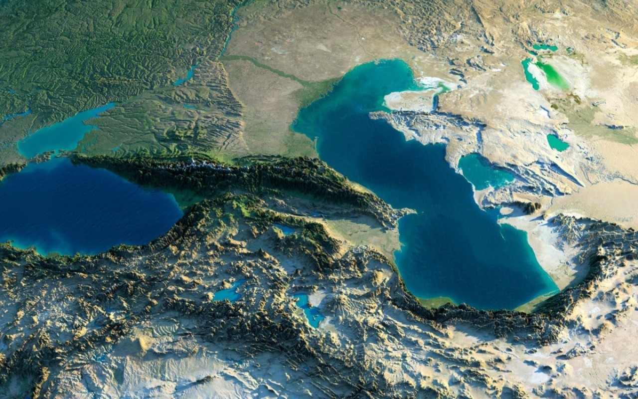 Xəzər dənizində su səviyyəsi minimumdan aşağı düşdü