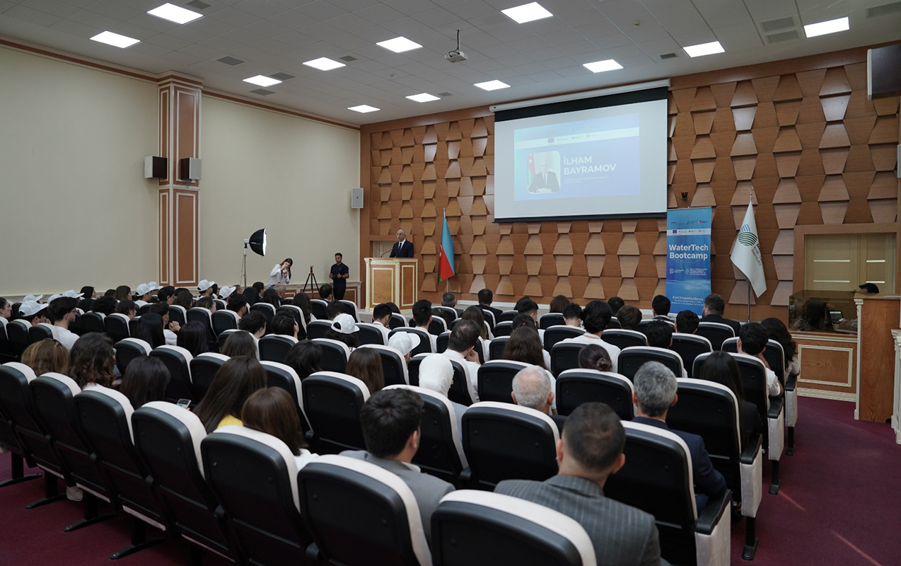 “WaterTech Bootcamp”ın açılış mərasimindən FOTOLAR