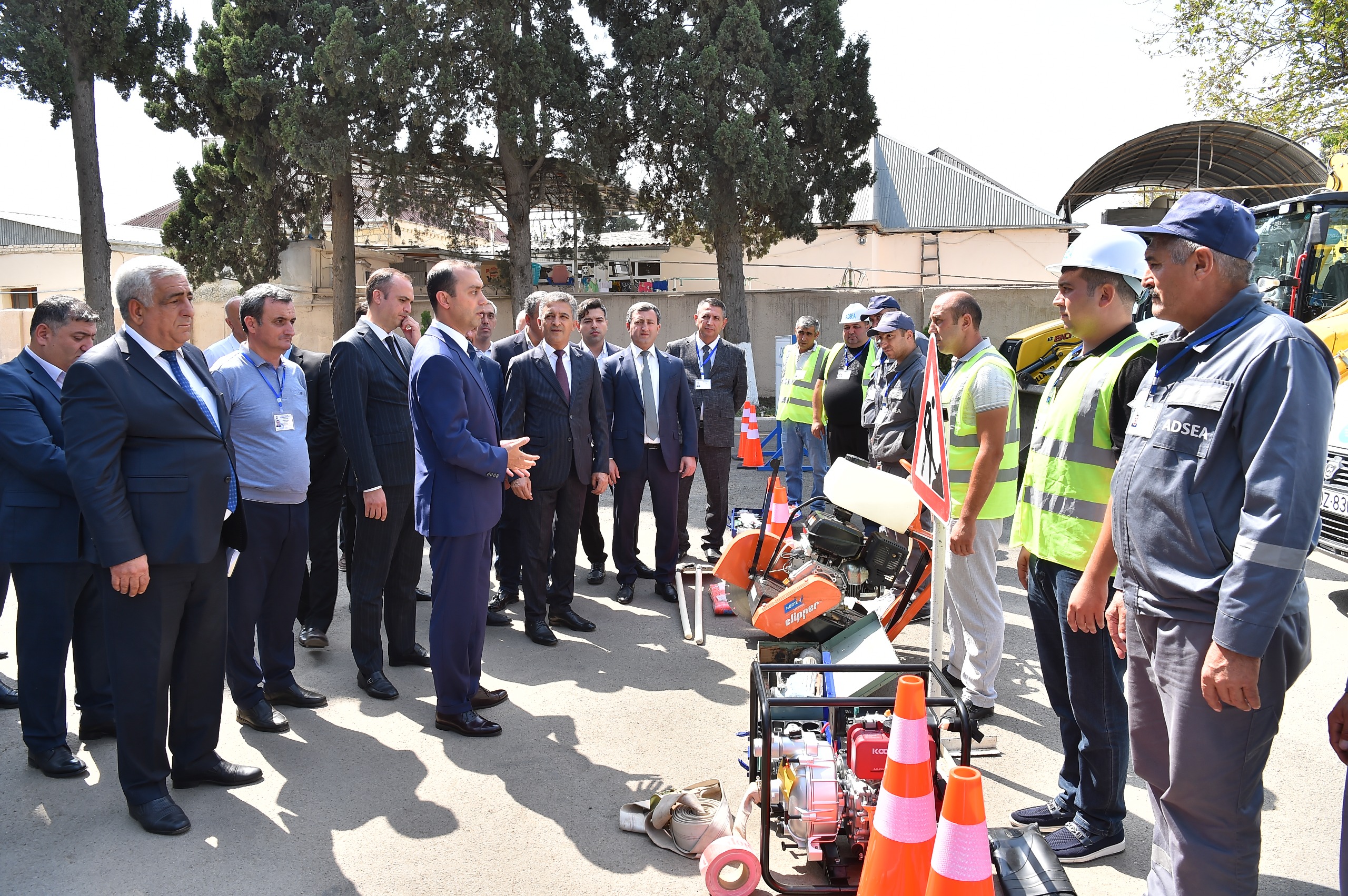 Gəncə şəhərinin su təchizatına baxış keçirildi - FOTO