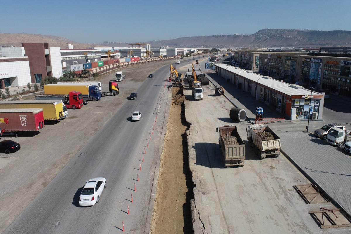 Lökbatanda 23 kilometrlik kollektor və sutəmizləyici qurğu tikilir - VİDEO